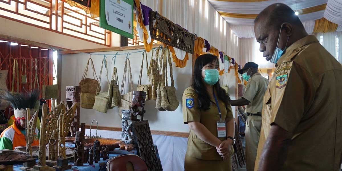 pemkab-mimika-bikin-pameran-budaya-di-tengah-pandemi